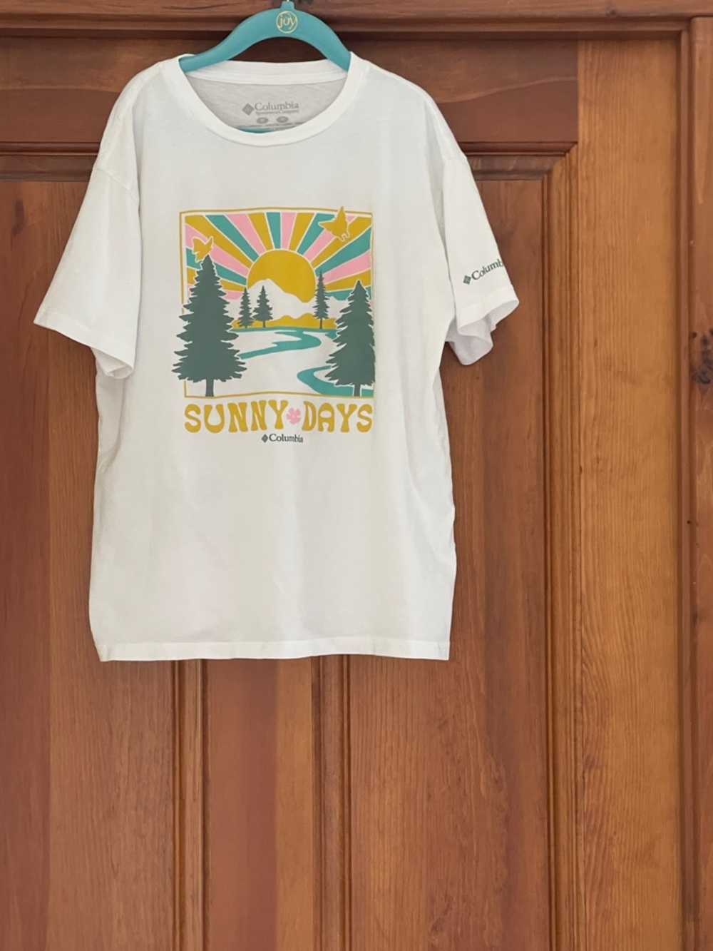 Columbia Graphic Sunset Tee Youth Medium